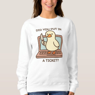 Skickade Du In En Biljett? Anka T Shirt