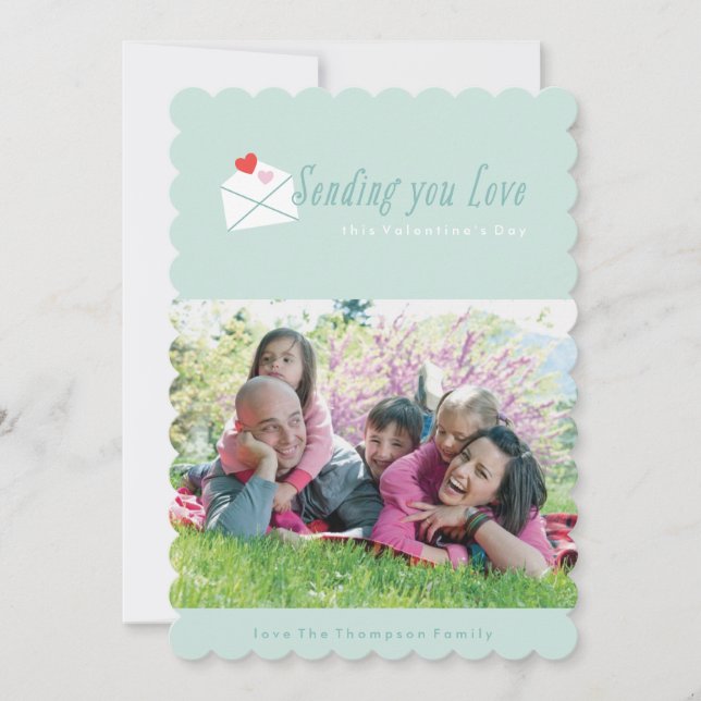 Skickar dig ett kort för alla hjärtans dag i Kärle (Framsida)