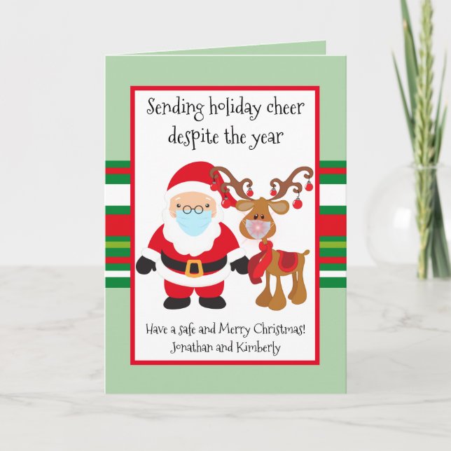 Skickar Helgdag Cheer trots 2021 Helgkort (Framsida)