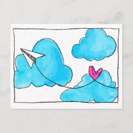 Skickar Kärlek Vykort