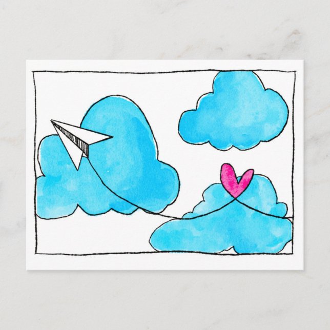 Skickar Kärlek Vykort (Framsida)