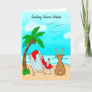 Skickar varma önskningar från Snowbirds jul Kort