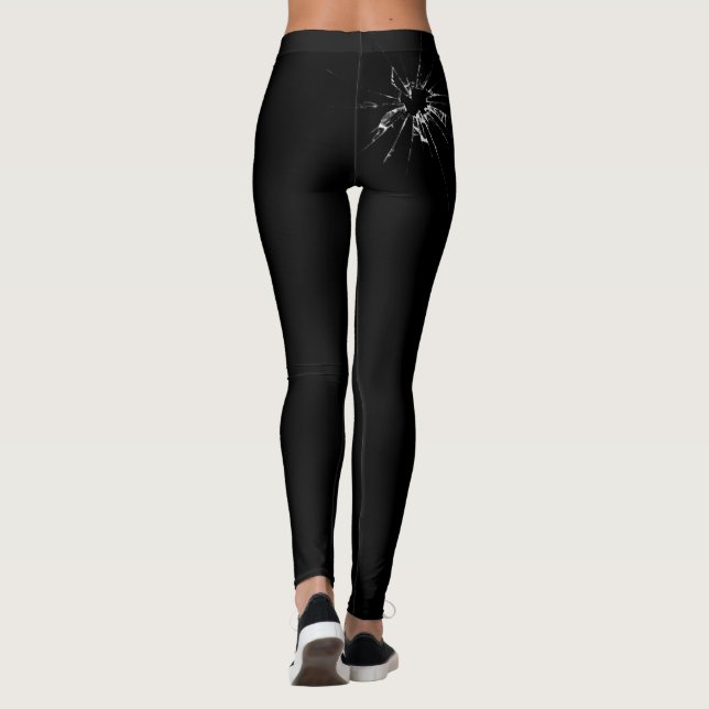 Skickas i knappen leggings (Baksida)