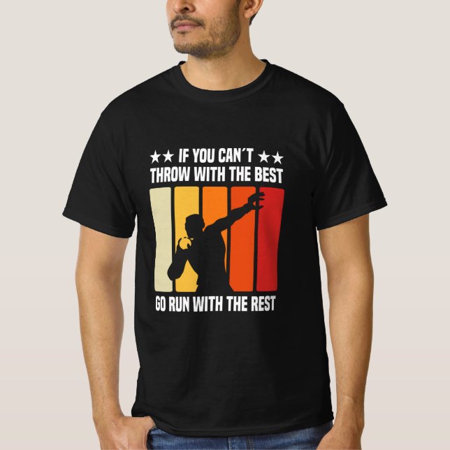 Skickat inlägg | Idéer om sportsport Shot Putter T Shirt (Framsida)