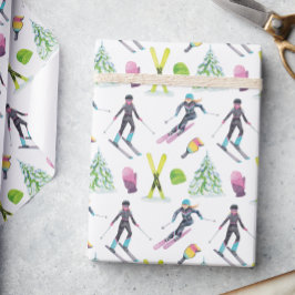 Skickning av vattenfärg presentpapper