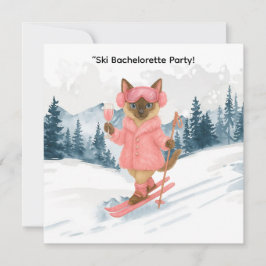 Skickning på Bride på slutpe Bachelorette Party Inbjudningar