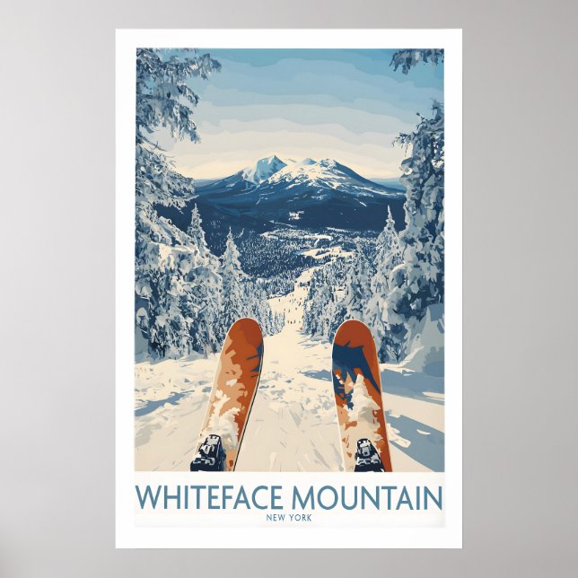 Skid Whiteface Affisch 1 (Framsidan)