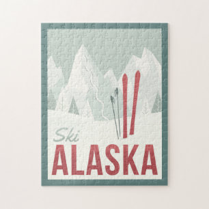 Skida Alaska Pussel