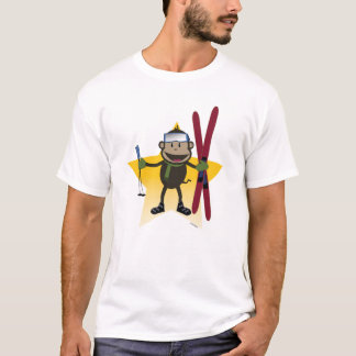 Skida Apasmåbarnutslagsplatsen Tee Shirt