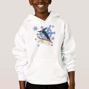 Skida banhoppningen skidar gåvor för t shirt