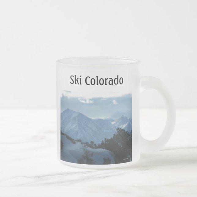 Skida den Colorado muggen Frostad Glasmugg (Höger)