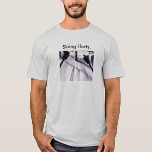 Skida den slappa utslagsplatsen t shirt