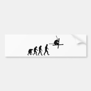 skida evolutionsymbolen bildekal