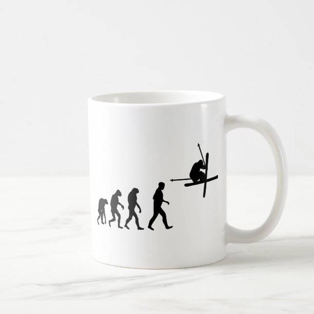 skida evolutionsymbolen kaffemugg (Höger)