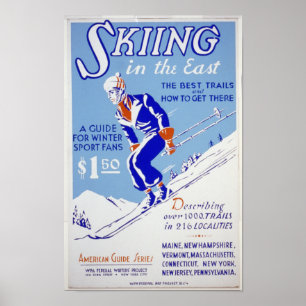 Skida i öster poster