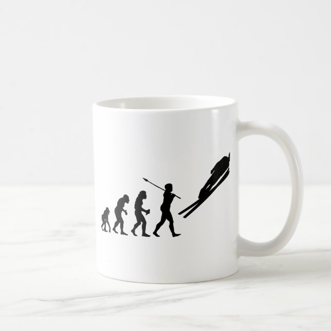 Skida jumper kaffemugg (Höger)
