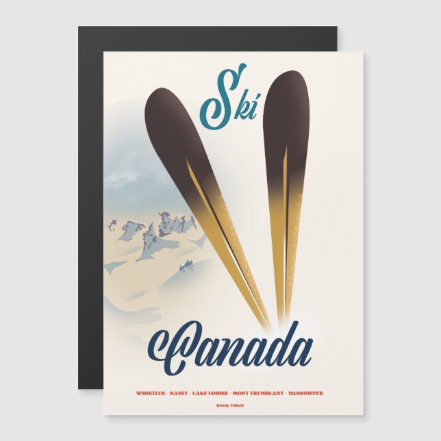 Skida Kanada (Fram/baksida)