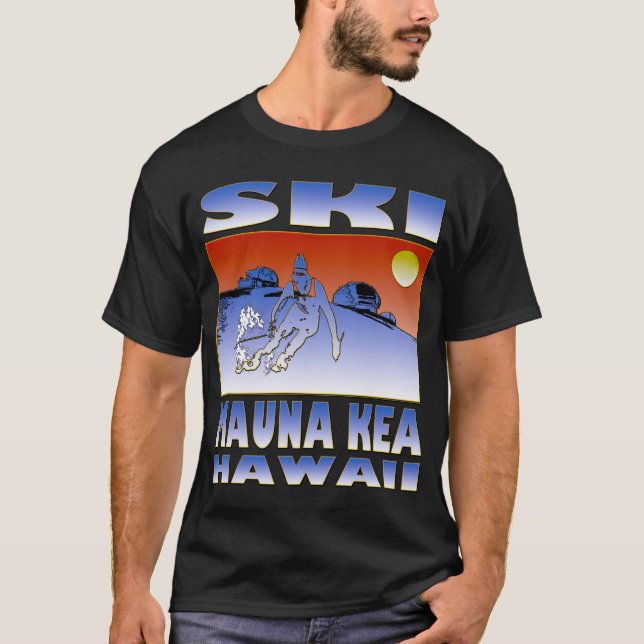 Skida Mauna Kea Tee Shirt (Framsida)