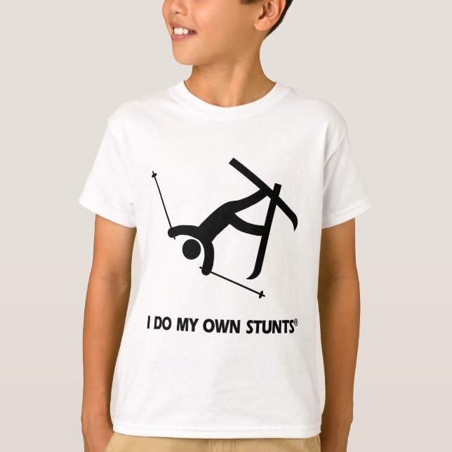 Skida min egna jippon t-shirt (Framsida)