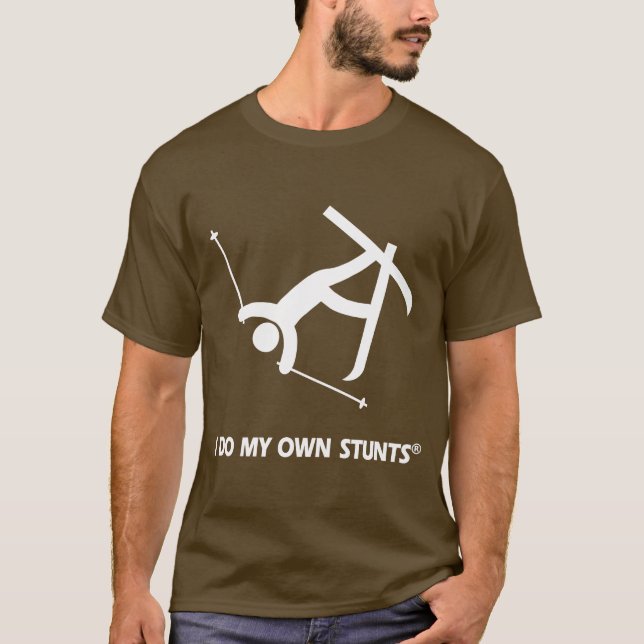 Skida min egna jippon tee (Framsida)