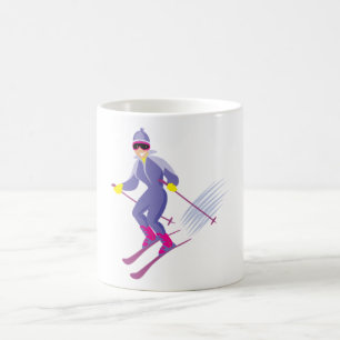 Skida muggen kaffemugg
