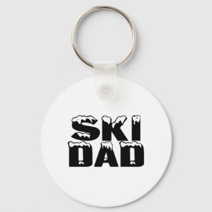 Skida pappan nyckelring