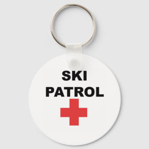 Skida patrullen nyckelring