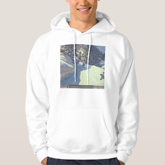 Skida slingan Lofer 2004 Hoodie (Framsida)