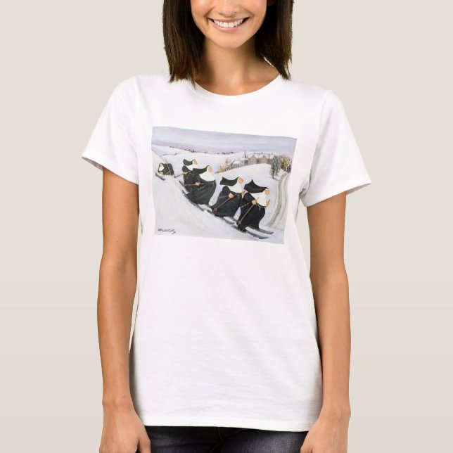 Skida T-shirt (Framsida)