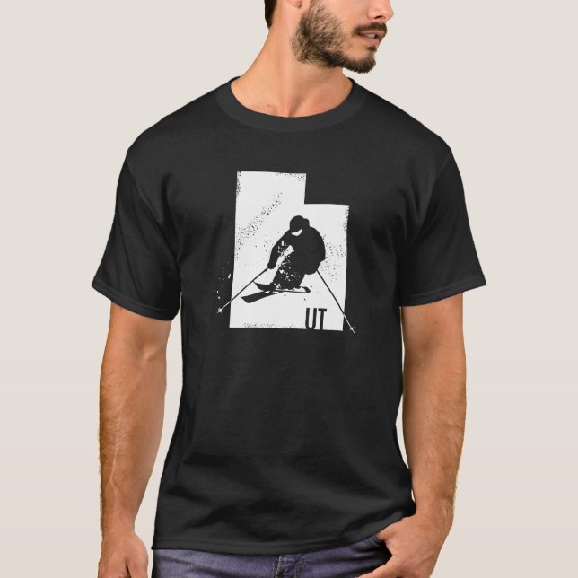 Skida Utah T-shirt (Framsida)
