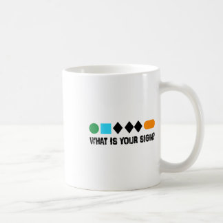 Skida Vad Är Din Tecken Rolig Skidåkare Män Snowbo Kaffemugg