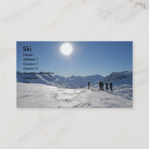Skida Visitkort