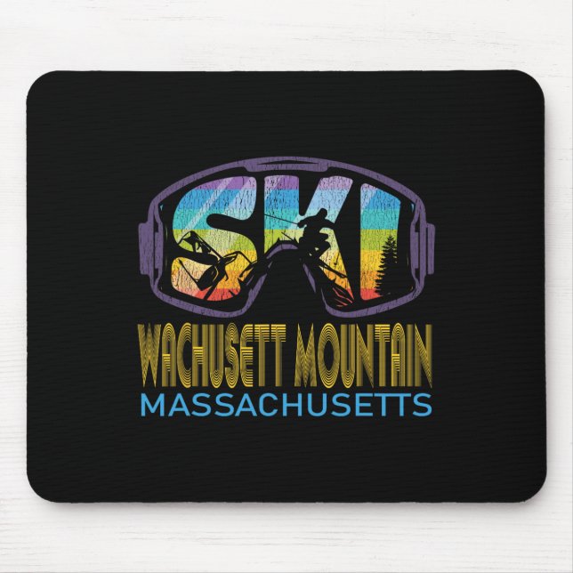 Skida Wachusett Mountain Machusetts skidresa  Musmatta (Framsidan)