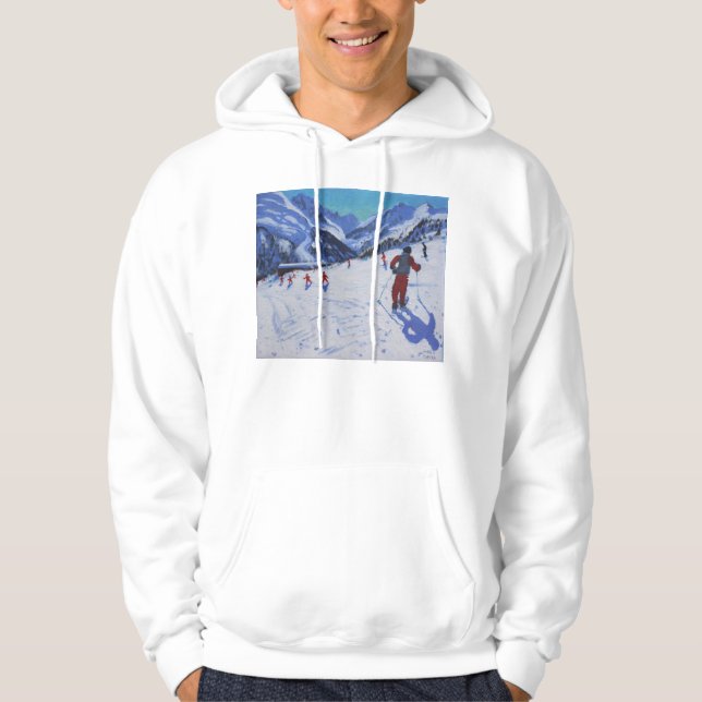 Skidainstruktören Mottaret Sweatshirt Med Luva (Framsida)
