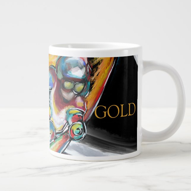 SKIDÅKARE JUMBO MUGG (Höger)