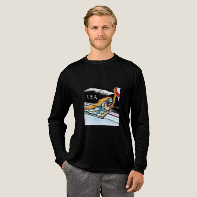 SKIDÅKARE T SHIRT (Hel framsida)