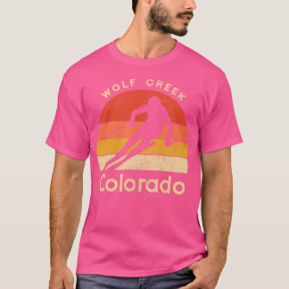 Skidåkaren Wolf Creek Colorado Mountain T Shirt