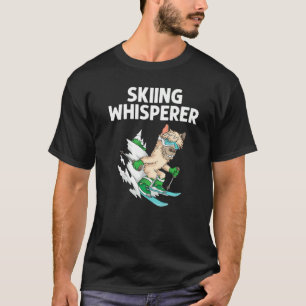 Skidåkning för män Kvinnor Skidor Freestyle skidåk T Shirt