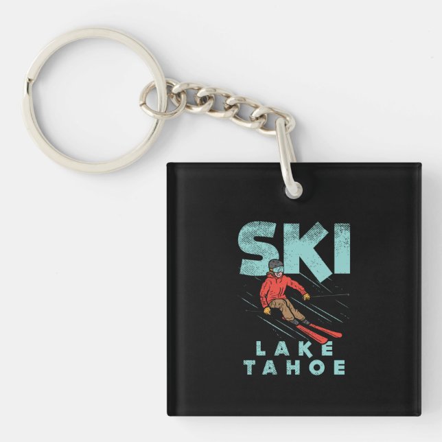 Skidåkning Lake Tahoe (Framsidan)