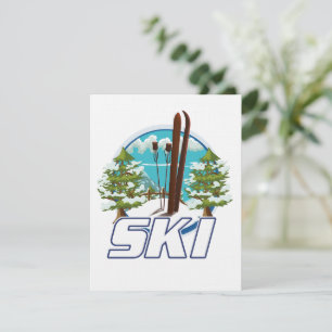 Skidåkning, skidplogotyp.