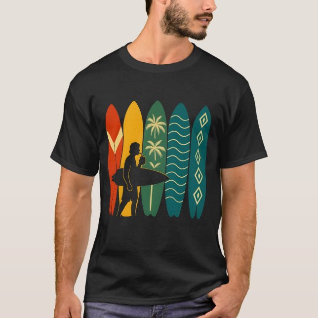 Skidåkning T Shirt (Framsida)