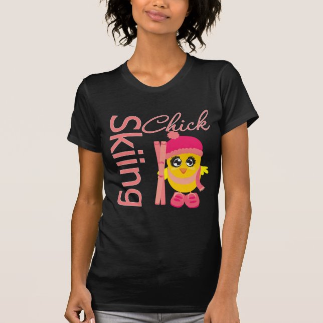 Skidåkningchick Tröja (Framsida)