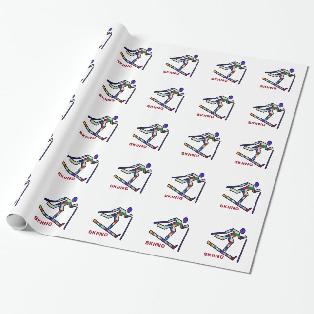 SKIDÅKNINGSPORTkonkurrens Presentpapper (Utrullad)