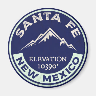 Skidbäckenet Santa Fe Ski New mexico Magnet