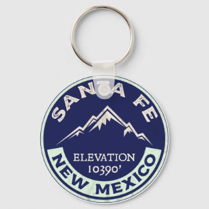 Skidbäckenet Santa Fe Ski New mexico Nyckelring