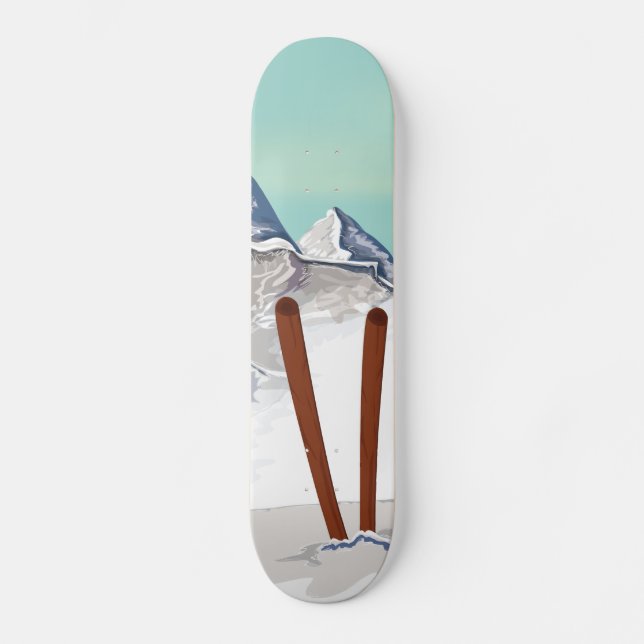 Skidberg Skateboard Bräda 20 Cm (Framsida)