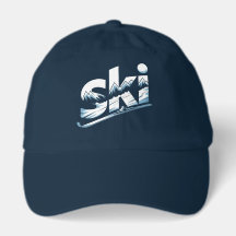 Skidbergsgrafisk mössa – Vinter Sportlock