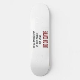 Skidbräda Mini Skateboard Bräda 18,5 Cm
