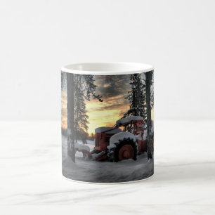 skiddersoluppgång kaffemugg