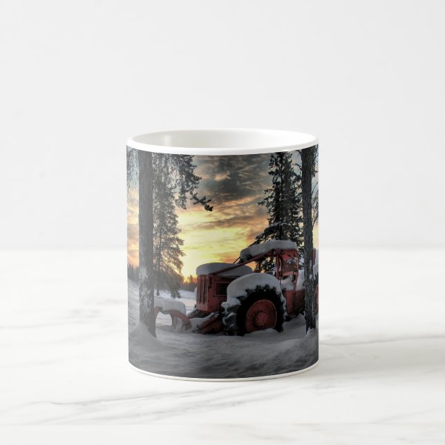 skiddersoluppgång kaffemugg (Center)
